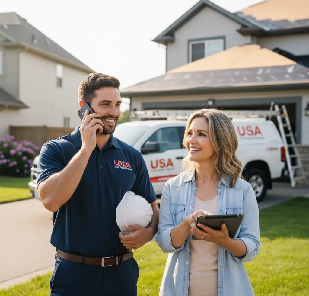 USA Roof Repair Experts customer support in Gwynn Oak